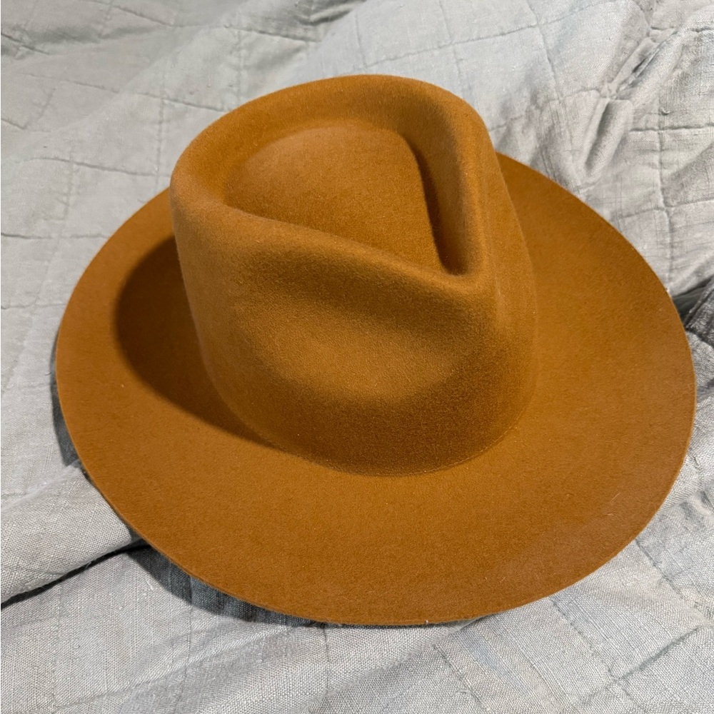 GIGI PIP Warm Brown Fedora Hat